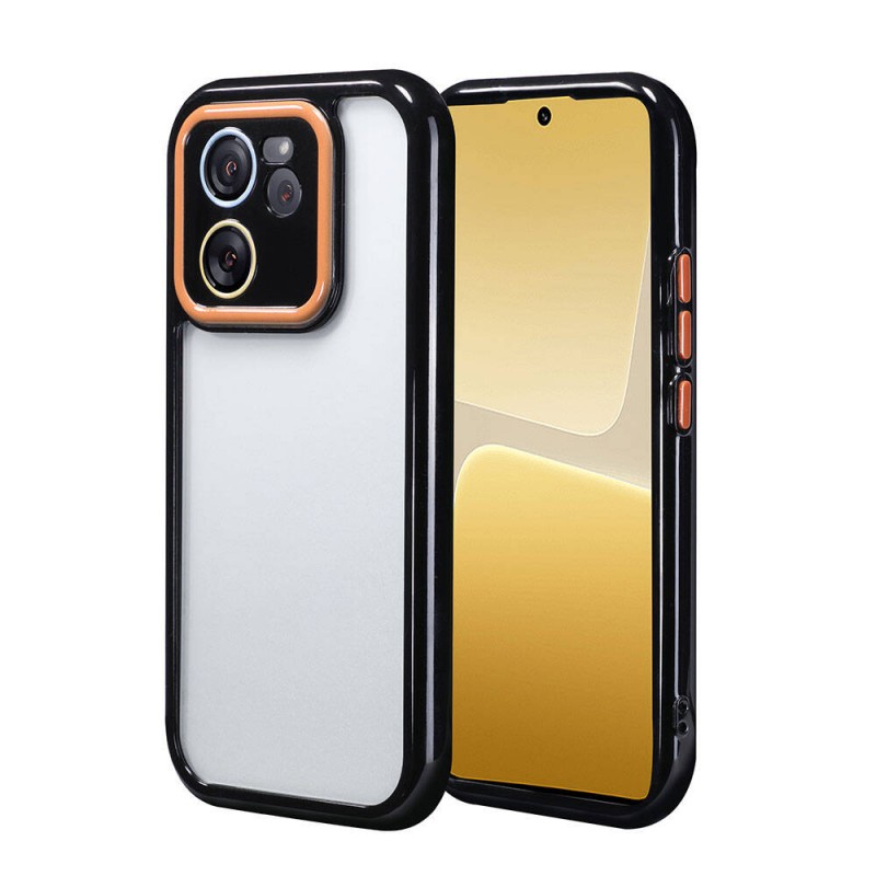 Bal-z Xiaomi Mi 13T Kılıf Kamera Korumalı Renkli Kenar ve Çerçeve Tasarımlı  Vitamin Kapak