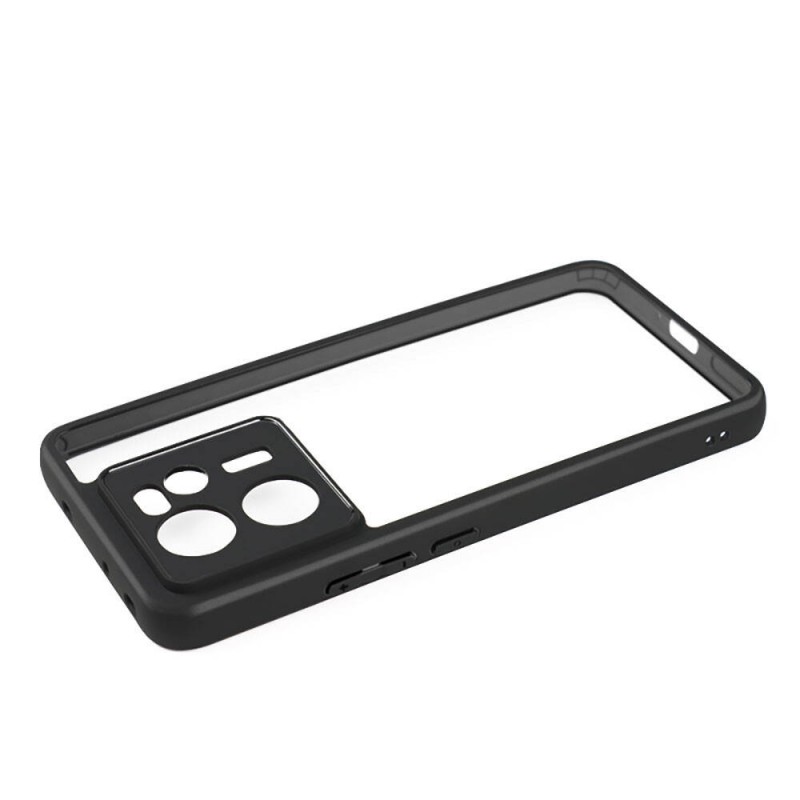 Bal-z Xiaomi Mi 13T Kılıf Kamera Korumalı Şeffaf Arka Yüzey  New Roll Kapak