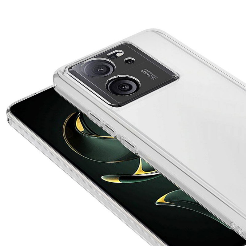 Bal-z Xiaomi Mi 13T Kılıf Nano Oleofobik Özellikli Sert Arka Yüzey  Droga Kapak