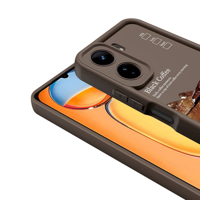 Bal-z Xiaomi Mi 13T Pro Kılıf Kamera Korumalı Baskılı Arka Yüzey  Klas Kapak