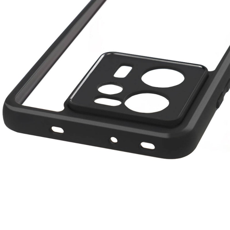 Bal-z Xiaomi Mi 13T Pro Kılıf Kamera Korumalı Şeffaf Arka Yüzey  New Roll Kapak