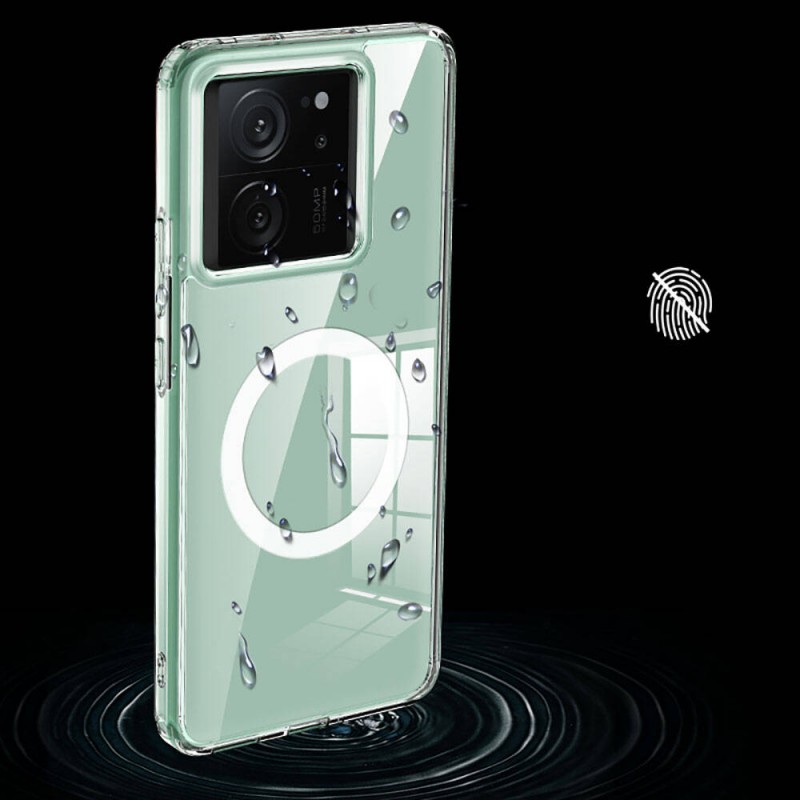 Bal-z Xiaomi Mi 13T Pro Kılıf Sert PC Arka Yüzey Wireless Şarj Özellikli  Flet M-safe Kapak