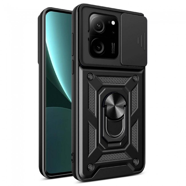 Xiaomi Mi 13T Pro Kılıf Magnetik Standlı Kamera Korumalı Zore Sürgülü Vega Kapak Xiaomi Mi 13T Pro Kılıf Magnetik Standlı Kamera Korumalı Zore Sürgülü Vega Kapak