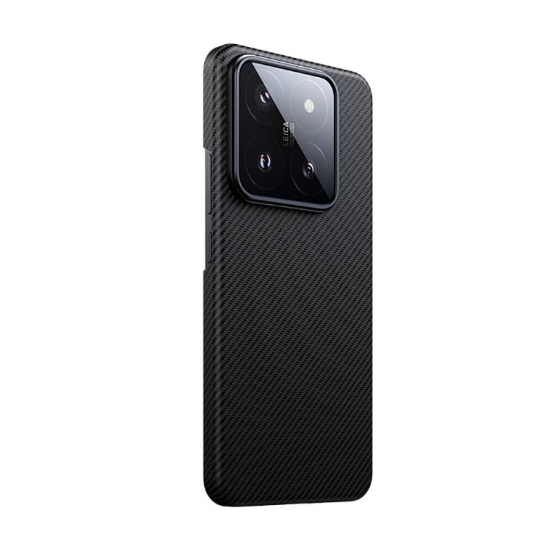 Bal-z Xiaomi Mi 14 Kılıf M-safe Özellikli Karbon Fiber Benks Essential ArmorAir 600D Kevlar Kapak