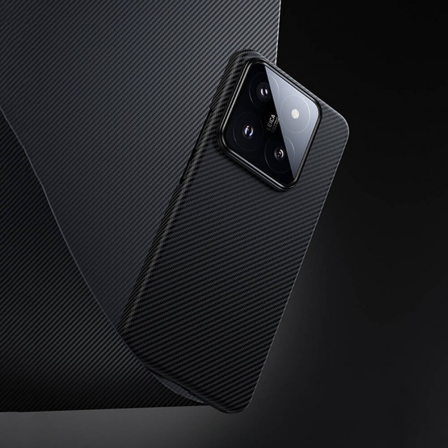 Xiaomi Mi 14 Kılıf Magsafe Özellikli Karbon Fiber Benks Essential ArmorAir 600D Kevlar Kapak Xiaomi Mi 14 Kılıf Magsafe Özellikli Karbon Fiber Benks Essential ArmorAir 600D Kevlar Kapak