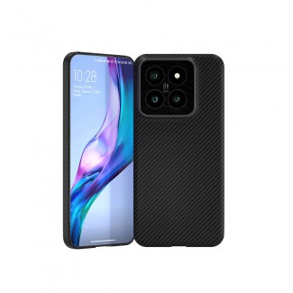 Xiaomi Mi 14 Kılıf M-safe Şarj Özellikli 600D Kevlar Zore Krek Karbon Kapak Xiaomi Mi 14 Kılıf M-safe Şarj Özellikli 600D Kevlar Zore Krek Karbon Kapak