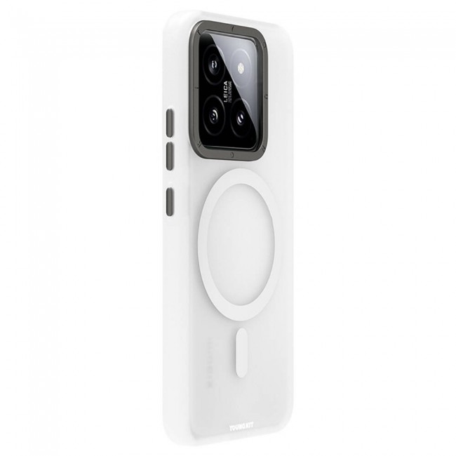 Xiaomi Mi 14 Kılıf Magsafe Şarj Özellikli Youngkit Hidden Sand Serisi Kapak Xiaomi Mi 14 Kılıf Magsafe Şarj Özellikli Youngkit Hidden Sand Serisi Kapak