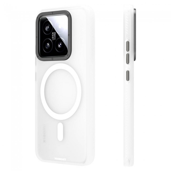 Xiaomi Mi 14 Kılıf Magsafe Şarj Özellikli Youngkit Hidden Sand Serisi Kapak Xiaomi Mi 14 Kılıf Magsafe Şarj Özellikli Youngkit Hidden Sand Serisi Kapak