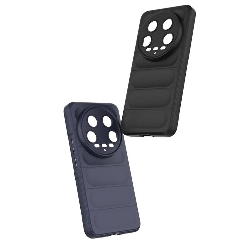 Bal-z Xiaomi Mi 14 Ultra Kılıf Esnek TPU Oyuklu Arka Yüzey Tasarımlı  Etnik Silikon Kapak