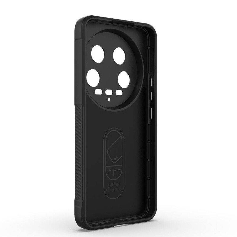 Bal-z Xiaomi Mi 14 Ultra Kılıf Esnek TPU Oyuklu Arka Yüzey Tasarımlı  Etnik Silikon Kapak