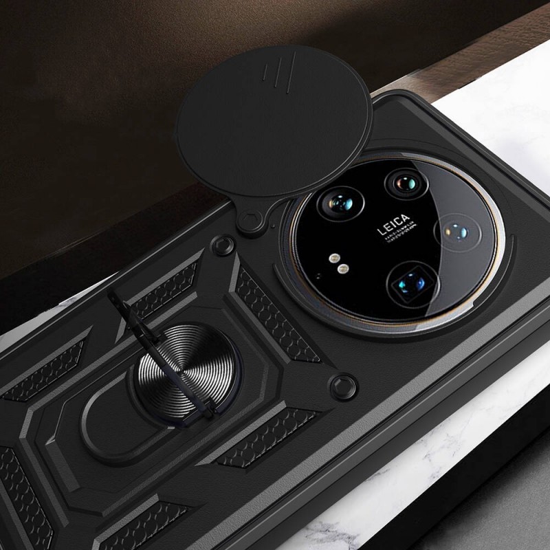 Xiaomi Mi 14 Ultra Kılıf Magnetik Standlı Kamera Korumalı Zore Sürgülü Vega Kapak Xiaomi Mi 14 Ultra Kılıf Magnetik Standlı Kamera Korumalı Zore Sürgülü Vega Kapak