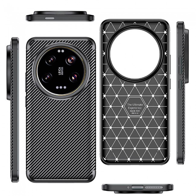 Xiaomi Mi 14 Ultra Kılıf Zore Negro Silikon Kapak Xiaomi Mi 14 Ultra Kılıf Zore Negro Silikon Kapak