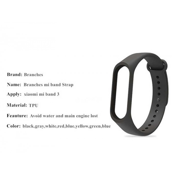 Xiaomi Mi Band 3 Silikon Kordon