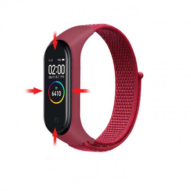 Xiaomi Mi Band 3 Zore KRD-03 Hasır Kordon Xiaomi Mi Band 3 Zore KRD-03 Hasır Kordon