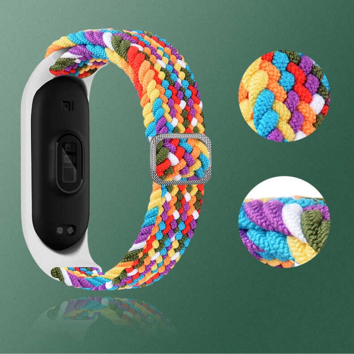 Xiaomi Mi Band 5 KRD-49 Örgü Kordon