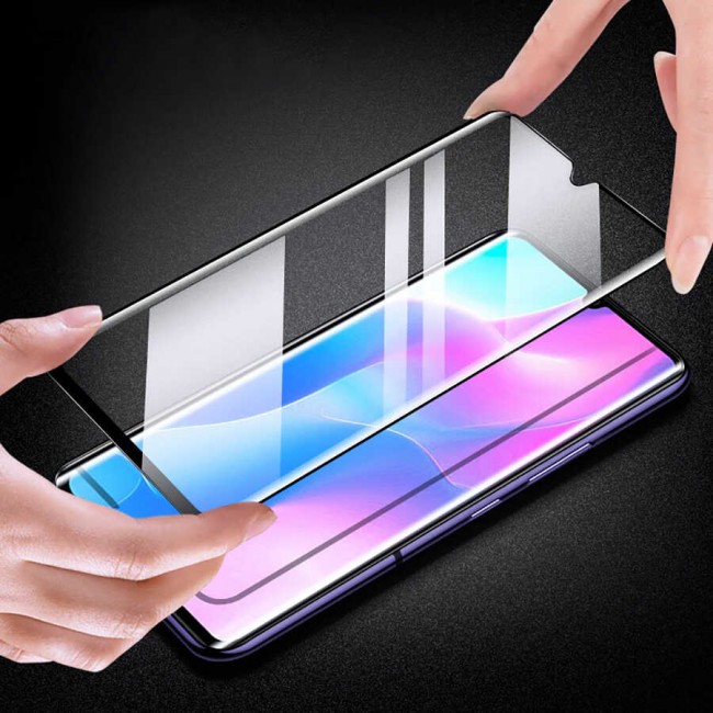 Xiaomi Mi Note 10 Lite Zore Full Yapışkanlı Cam Ekran Koruyucu Xiaomi Mi Note 10 Lite Zore Full Yapışkanlı Cam Ekran Koruyucu