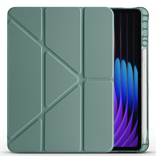 Xiaomi Pad 7 Pro Kılıf Zore Tri Folding Kalem Bölmeli Standlı Kılıf Xiaomi Pad 7 Pro Kılıf Zore Tri Folding Kalem Bölmeli Standlı Kılıf