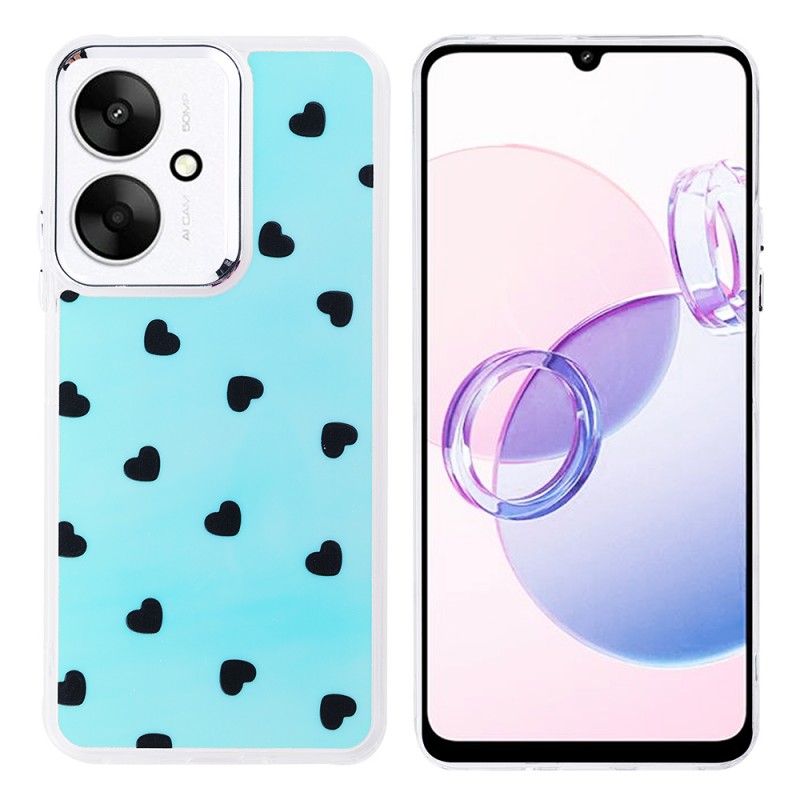 Bal-z Xiaomi Poco C65 Kılıf Airbag Tasarımlı Zore Hadra Kapak