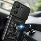 Xiaomi Poco C65 Kılıf Magnetik Standlı Kamera Korumalı Zore Sürgülü Vega Kapak Xiaomi Poco C65 Kılıf Magnetik Standlı Kamera Korumalı Zore Sürgülü Vega Kapak