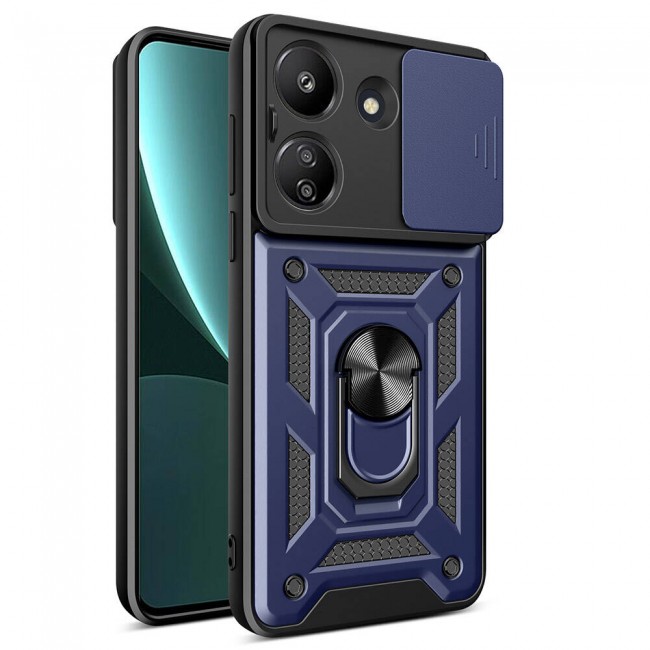 Xiaomi Poco C65 Kılıf Magnetik Standlı Kamera Korumalı Zore Sürgülü Vega Kapak Xiaomi Poco C65 Kılıf Magnetik Standlı Kamera Korumalı Zore Sürgülü Vega Kapak