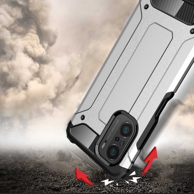 Xiaomi Poco F3 Kılıf Zore Crash Silikon Kapak Xiaomi Poco F3 Kılıf Zore Crash Silikon Kapak