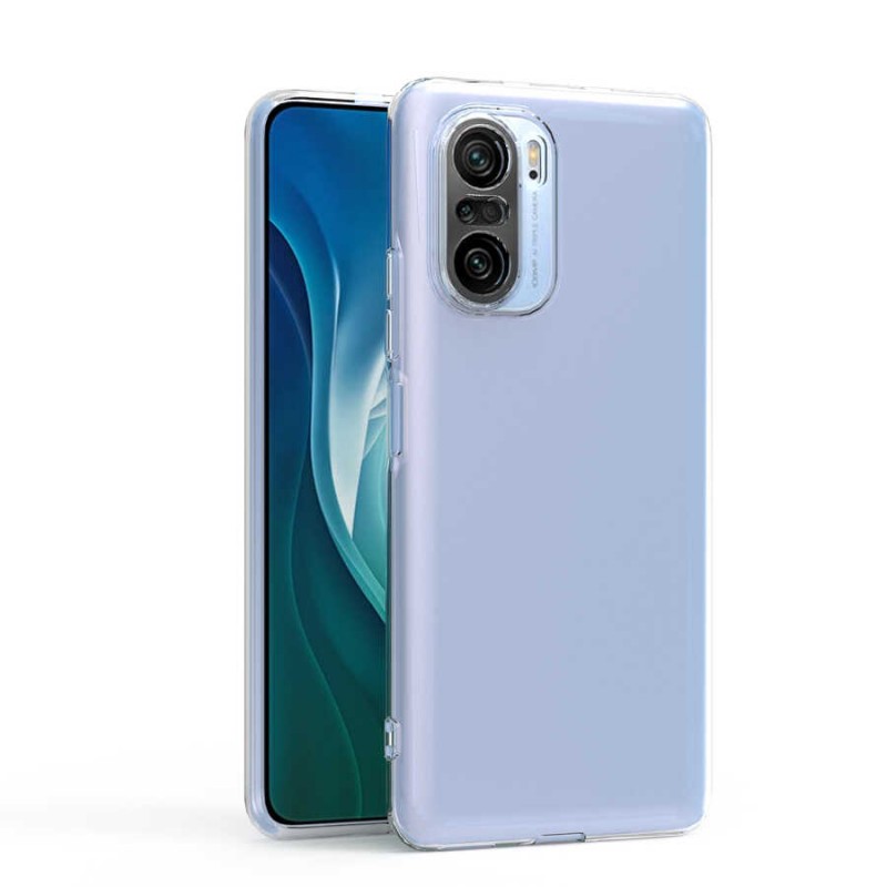 Bal-z Xiaomi Poco F3 Kılıf  Kamera Korumalı Süper Silikon Kapak