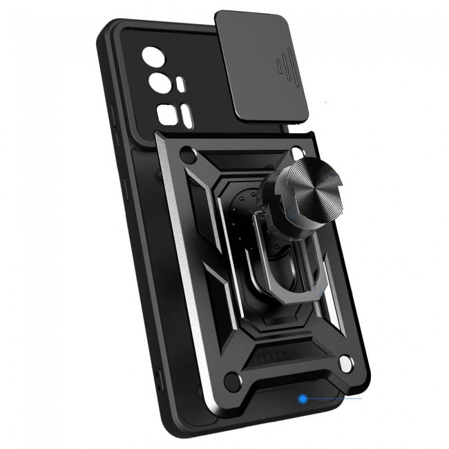 Xiaomi Poco F5 Pro Kılıf Magnetik Standlı Kamera Korumalı Zore Sürgülü Vega Kapak Xiaomi Poco F5 Pro Kılıf Magnetik Standlı Kamera Korumalı Zore Sürgülü Vega Kapak