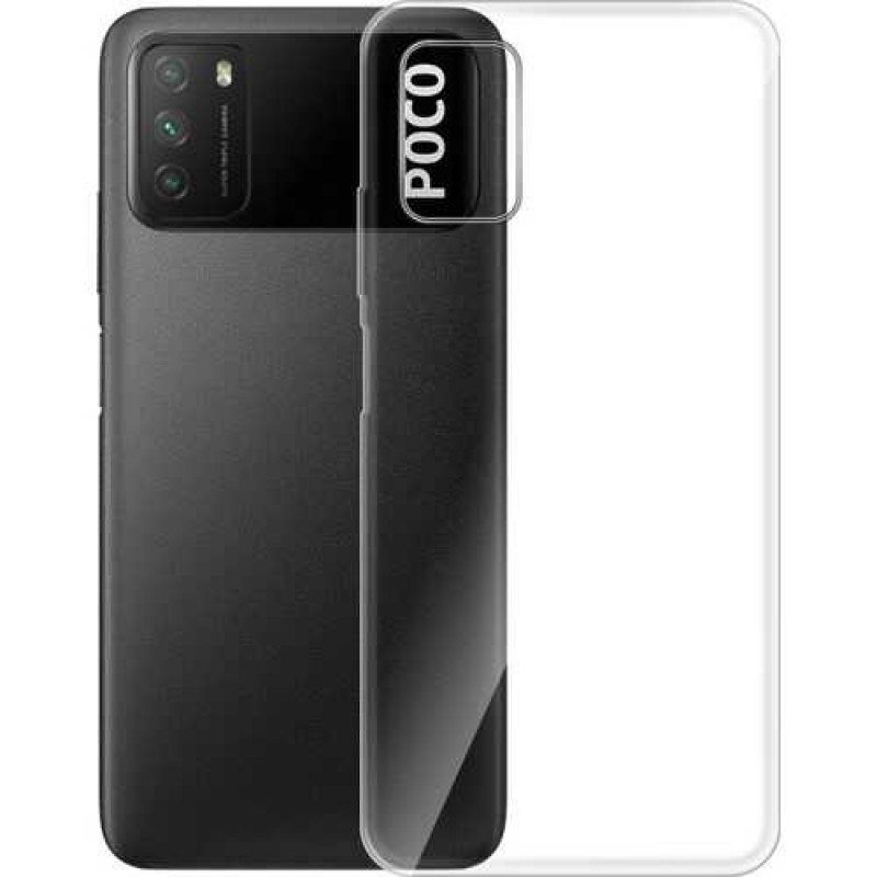 Bal-z Xiaomi Poco M3 Kılıf  Kamera Korumalı Süper Silikon Kapak