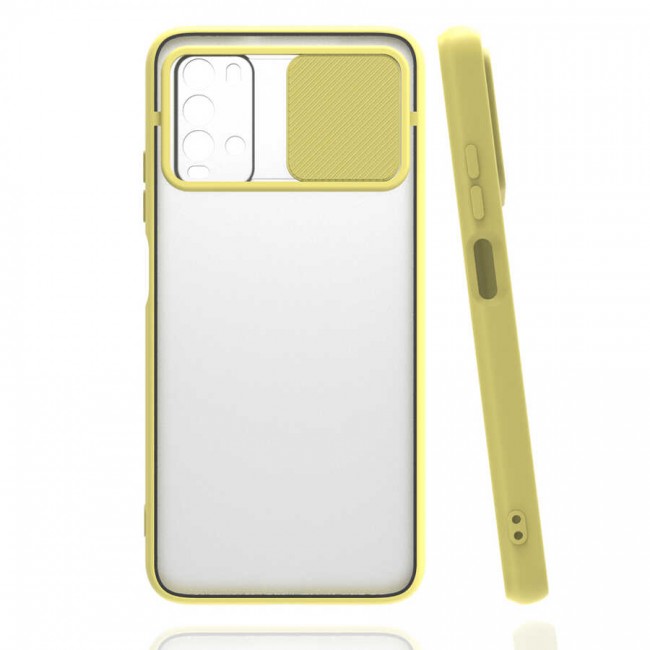 Xiaomi Poco M3 Kılıf Zore Lensi Kapak