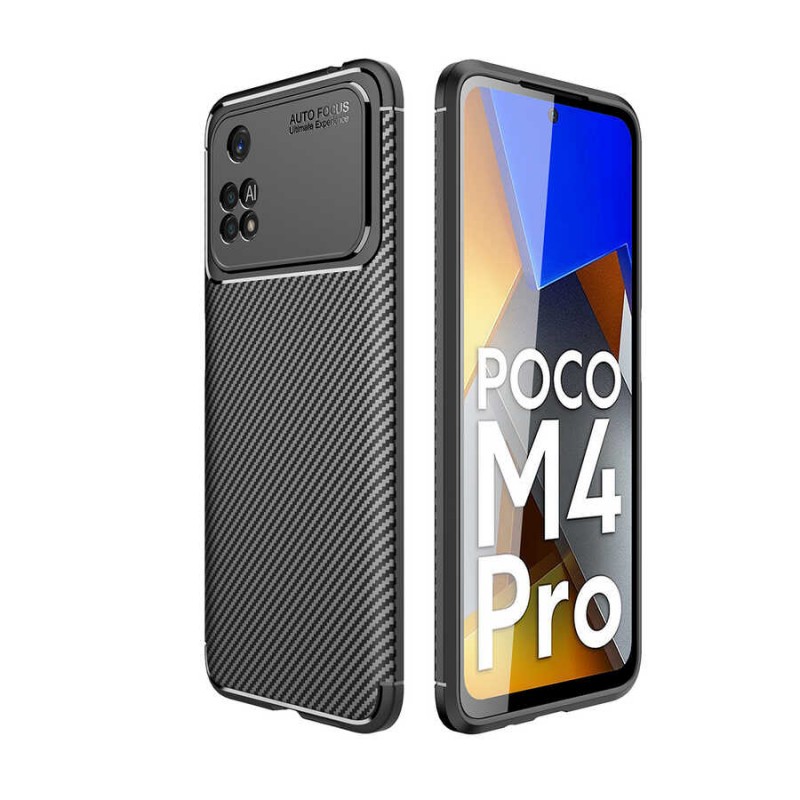 Bal-z Xiaomi Poco M4 Pro 4G Kılıf  Negro Silikon Kapak