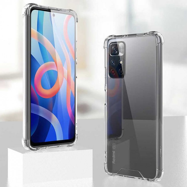 Xiaomi Poco M4 Pro 5G Kılıf Zore Nitro Anti Shock Silikon Xiaomi Poco M4 Pro 5G Kılıf Zore Nitro Anti Shock Silikon