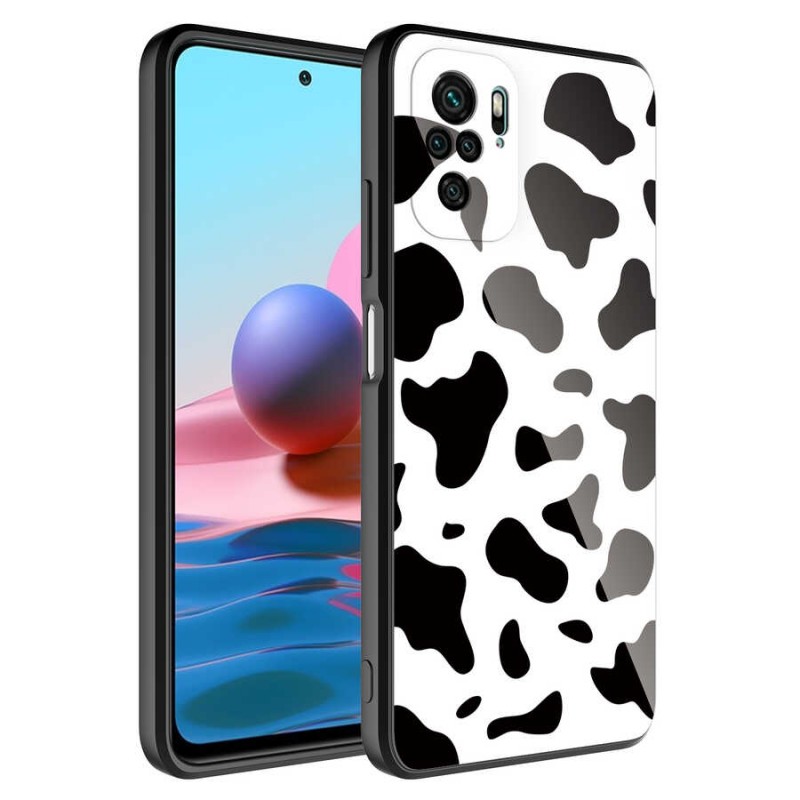 Bal-z Xiaomi Poco M5S Kılıf Kamera Korumalı Desenli Sert Silikon  Epoksi Kapak