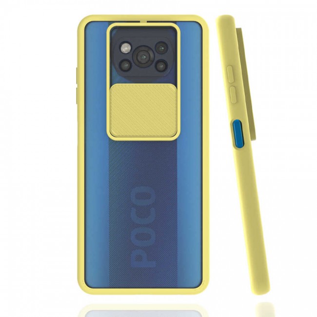 Xiaomi Poco X3 Kılıf Zore Lensi Kapak Xiaomi Poco X3 Kılıf Zore Lensi Kapak