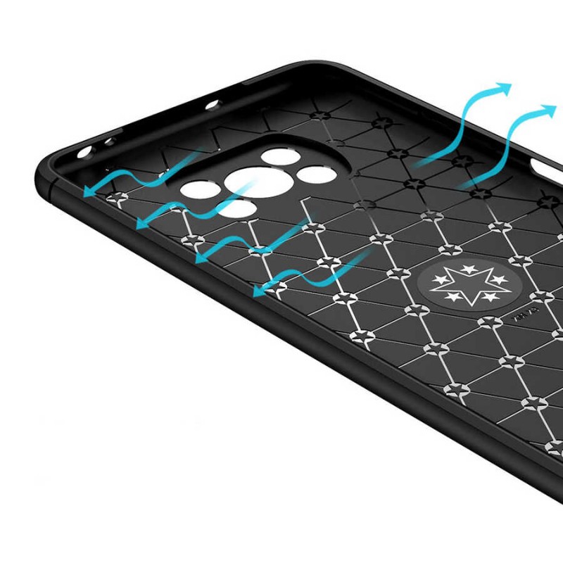 Bal-z Xiaomi Poco X3 Kılıf  Ravel Silikon Kapak