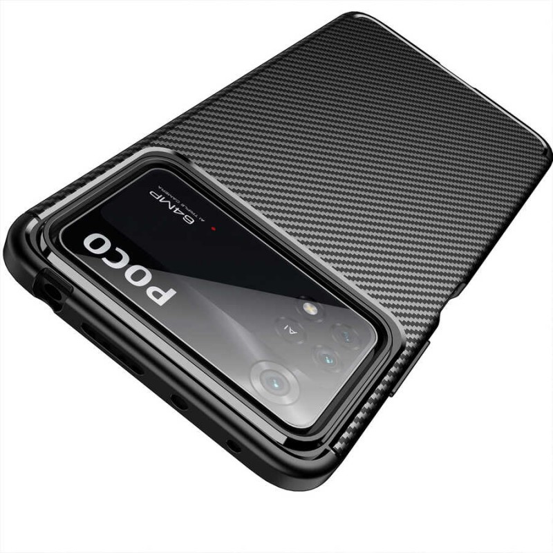 Bal-z Xiaomi Poco X4 Pro 5G Kılıf  Negro Silikon Kapak