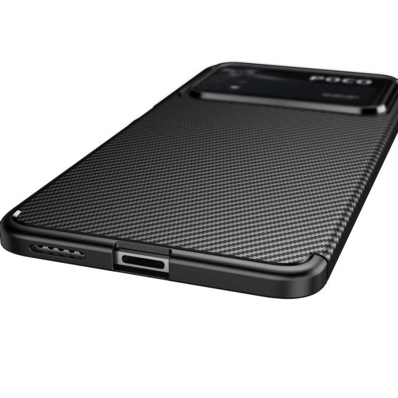 Bal-z Xiaomi Poco X4 Pro 5G Kılıf  Negro Silikon Kapak