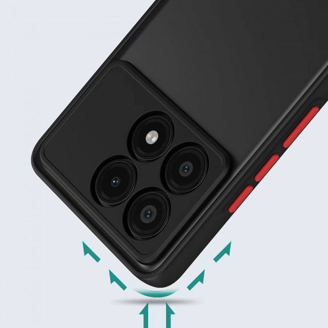 Xiaomi Poco X6 Pro Kılıf Zore Hux Kapak Xiaomi Poco X6 Pro Kılıf Zore Hux Kapak