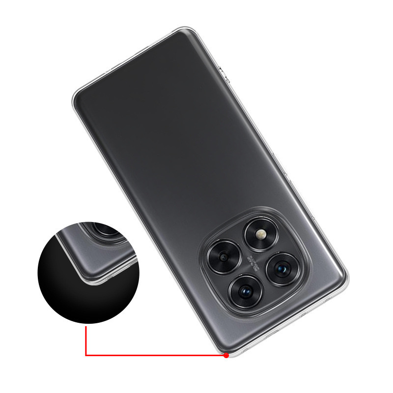 Bal-z Xiaomi Poco X7 Kılıf Zore Süper Silikon Kapak