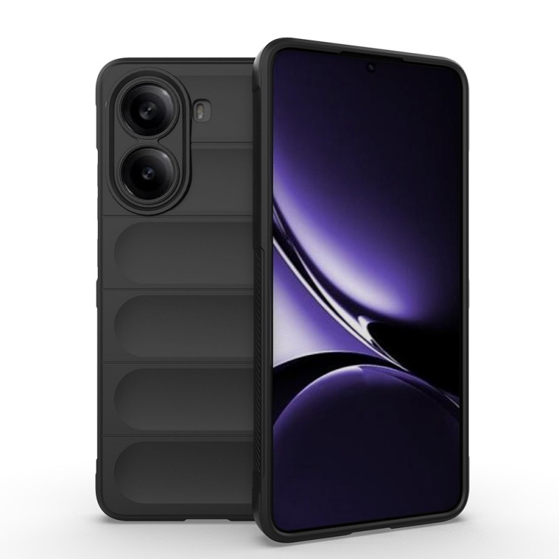 Bal-z Xiaomi Poco X7 Pro Kılıf Esnek TPU Oyuklu Arka Yüzey Tasarımlı Zore Etnik Silikon Kapak