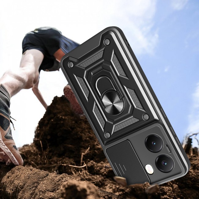 Xiaomi Poco X7 Pro Kılıf Magnetik Standlı Kamera Korumalı Zore Sürgülü Vega Kapak Xiaomi Poco X7 Pro Kılıf Magnetik Standlı Kamera Korumalı Zore Sürgülü Vega Kapak