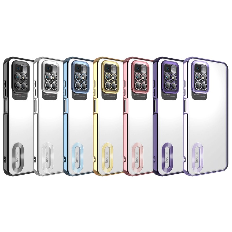 Bal-z Xiaomi Redmi 10 Kılıf Kamera Korumalı Logo Gösteren  Omega Kapak