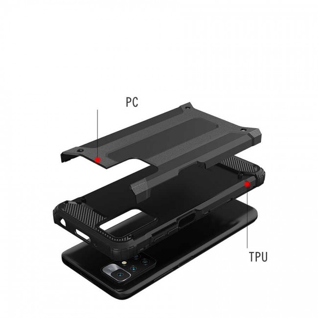 Xiaomi Redmi 10 Kılıf Zore Crash Silikon Kapak Xiaomi Redmi 10 Kılıf Zore Crash Silikon Kapak