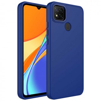 Xiaomi Redmi 10A Kılıf Metal Çerçeve ve Buton Tasarımlı Silikon Zore Luna Kapak Xiaomi Redmi 10A Kılıf Metal Çerçeve ve Buton Tasarımlı Silikon Zore Luna Kapak