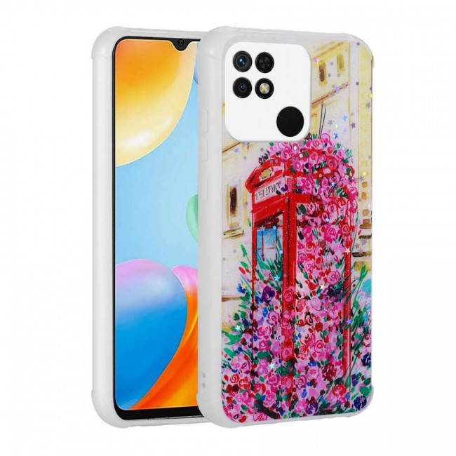 Xiaomi Redmi 10C Kılıf Simli Desenli Kamera Korumalı Parlak Zore Popy Kapak Xiaomi Redmi 10C Kılıf Simli Desenli Kamera Korumalı Parlak Zore Popy Kapak