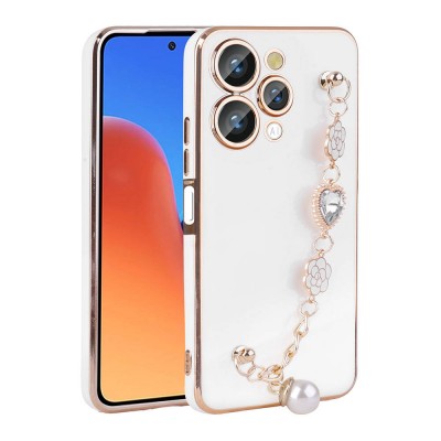 Bal-z Xiaomi Redmi 12 4G Kılıf El Tutamaçlı Kamera Korumalı  Taka Silikon Kapak