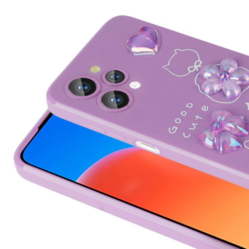 Bal-z Xiaomi Redmi 12 4G Kılıf Kabartma Figürlü Parlak  Toys Silikon Kapak