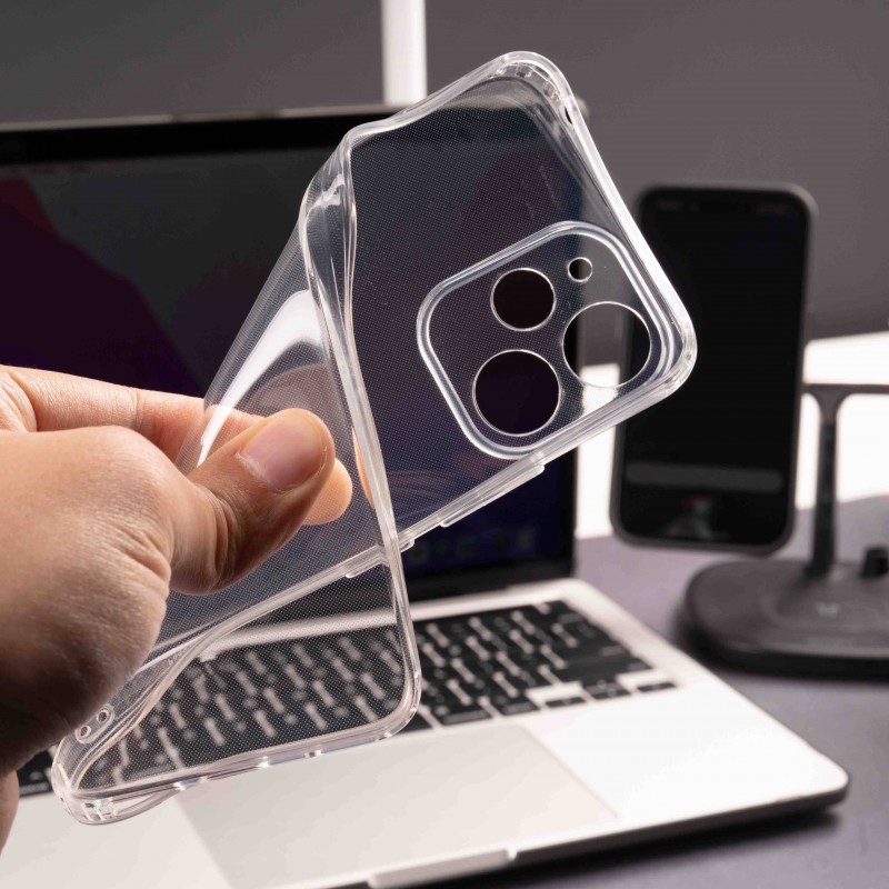 Bal-z Xiaomi Redmi 12 4G Kılıf  2mm Anti Shock Silikon