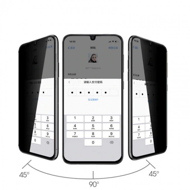Xiaomi Redmi 12C Davin 5D Privacy Cam Ekran Koruyucu Xiaomi Redmi 12C Davin 5D Privacy Cam Ekran Koruyucu