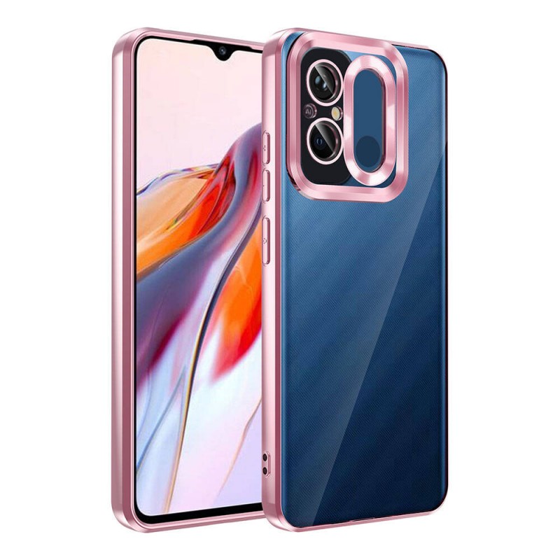 Bal-z Xiaomi Redmi 12C Kılıf Kamera Korumalı Logo Gösteren  Omega Kapak