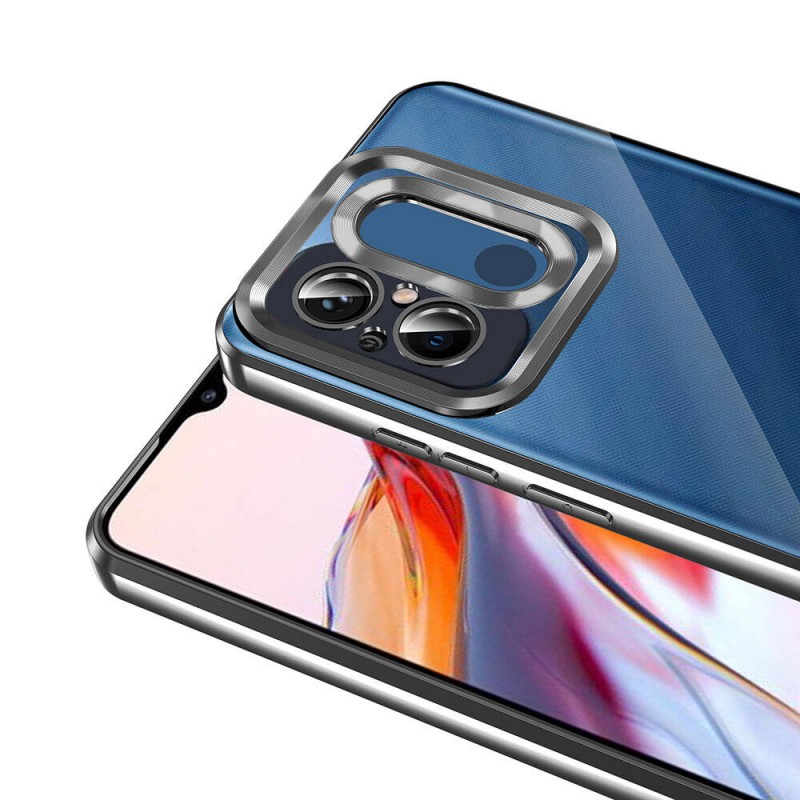 Bal-z Xiaomi Redmi 12C Kılıf Kamera Korumalı Logo Gösteren  Omega Kapak